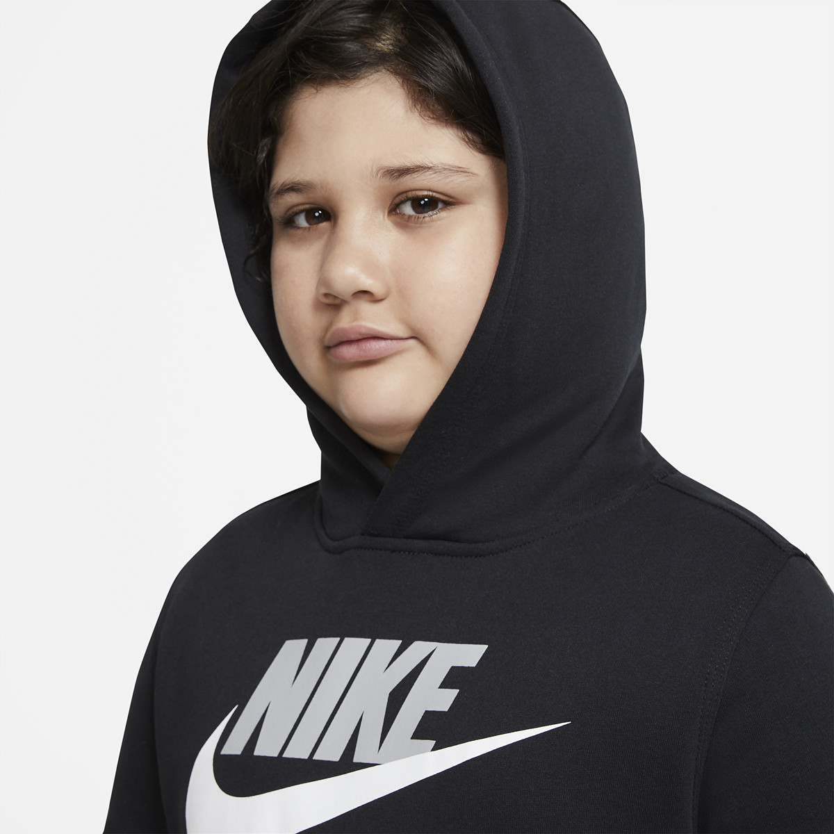 Pull nike noir 2025 enfant