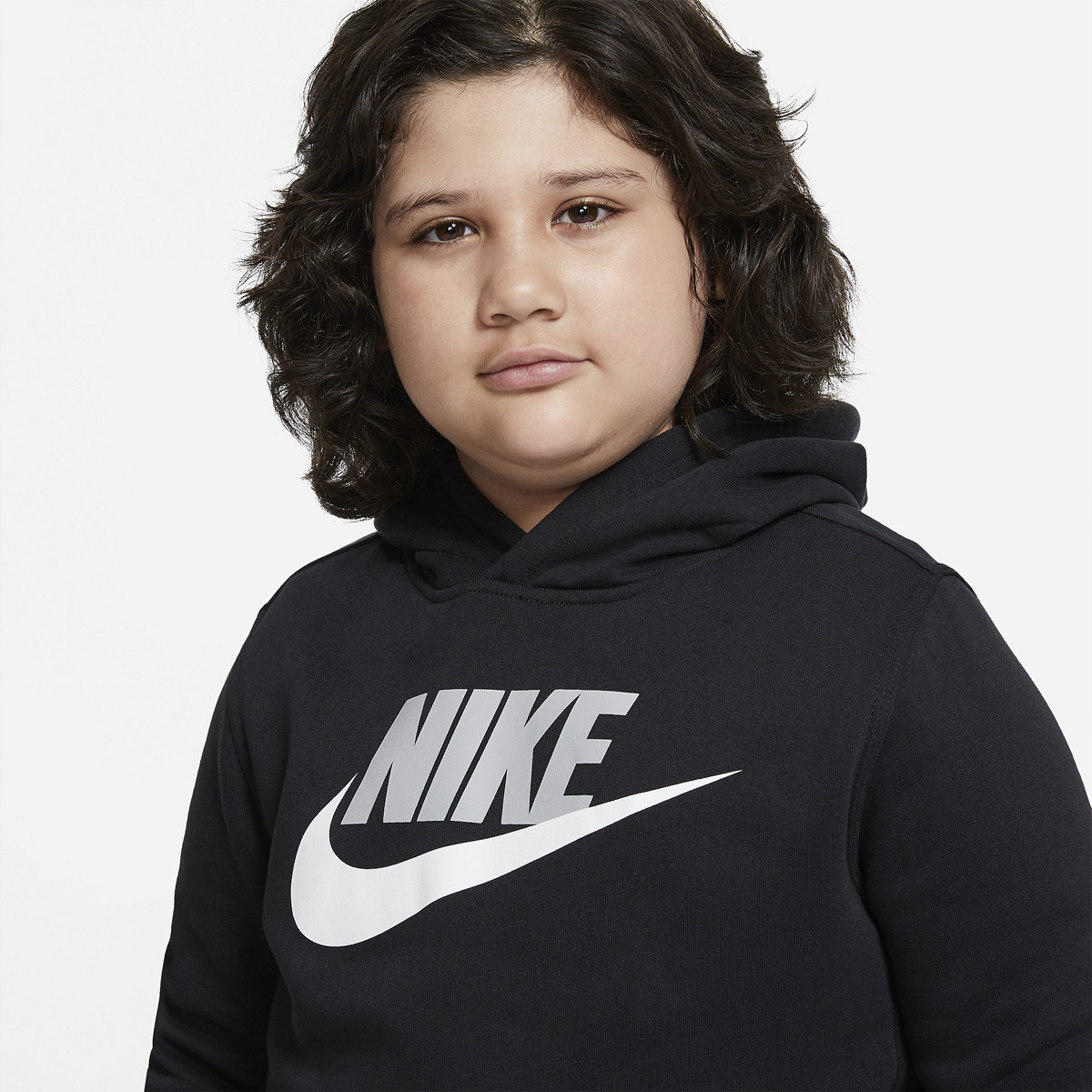 Pull nike gris 2025 enfant