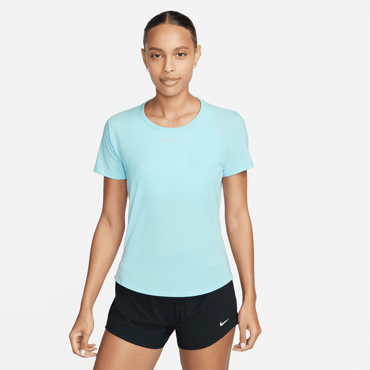 T shirt discount nike bleu femme