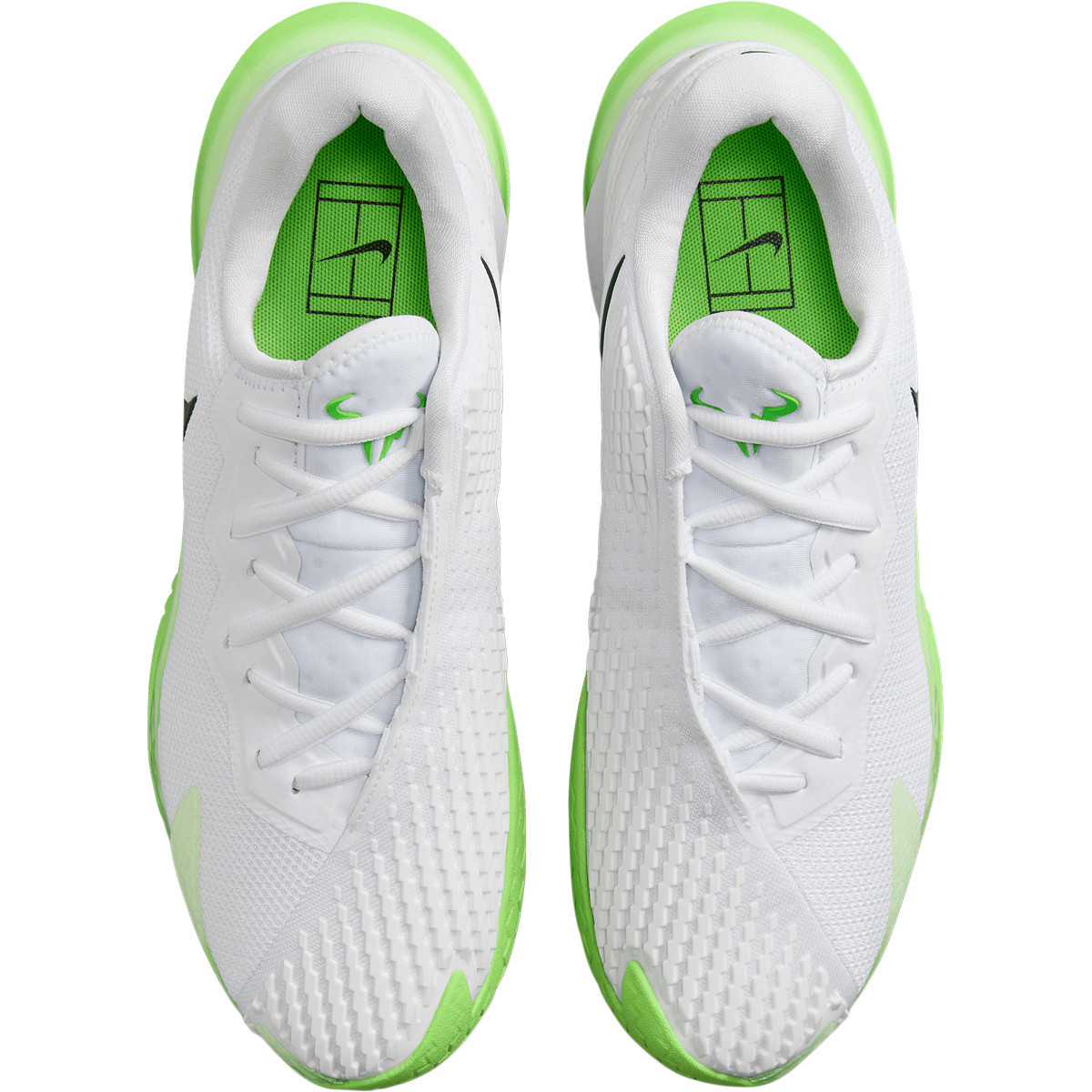 Chaussures de tennis Nike Nikecourt Air Zoom Vapor Cage 4 Rafa Vert pour  homme