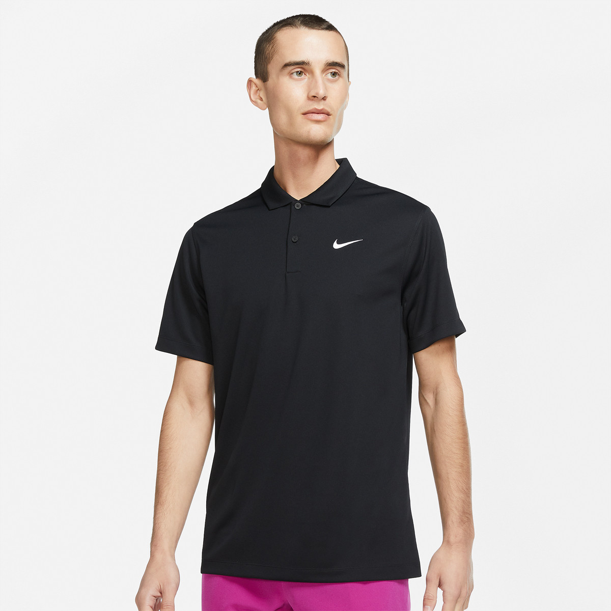 POLO NIKE COURT DRI FIT SOLID VICTORY NIKE Homme Vetements Tennispro