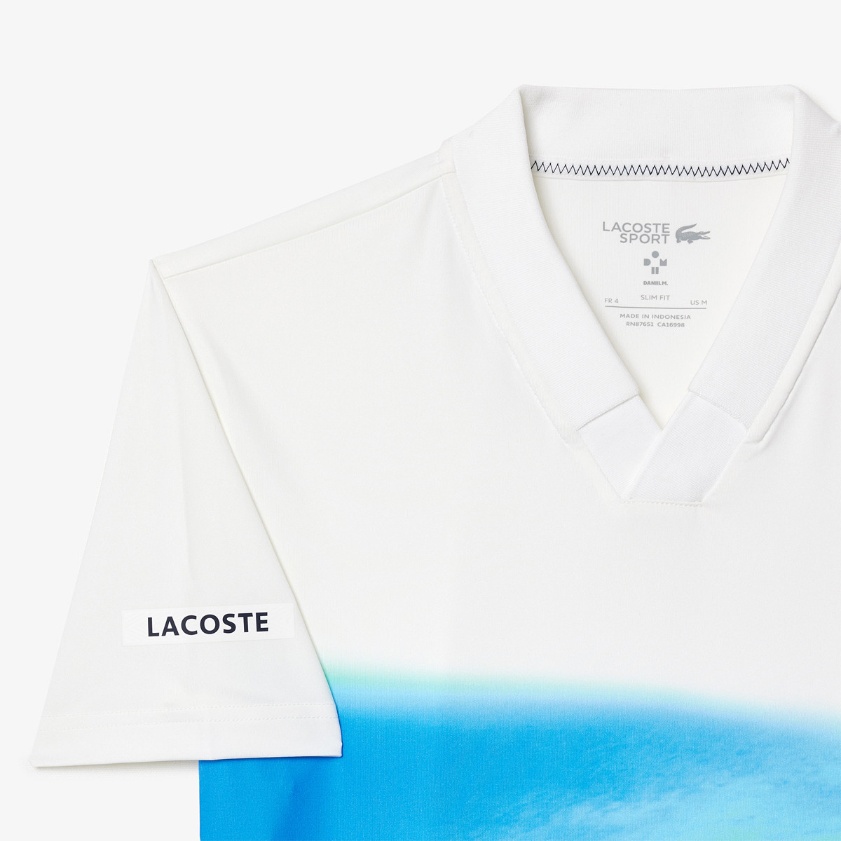 POLO LACOSTE MEDVEDEV NEW YORK LACOSTE Homme Vetements Tennispro