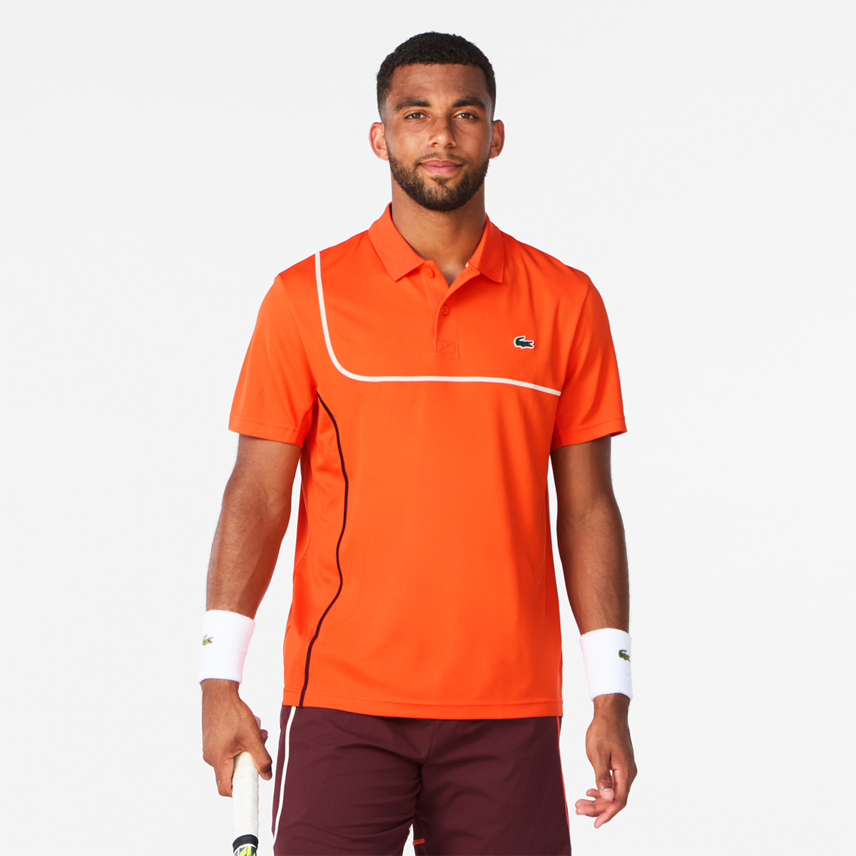 Polo lacoste homme rouge online