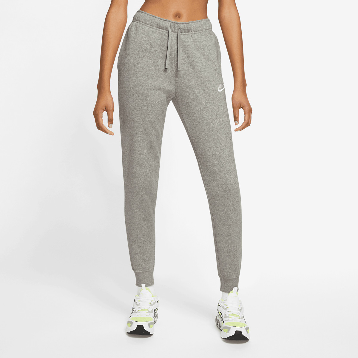 NIKE PANT JOGGER CLUB GRIS - PANTALON FEMME