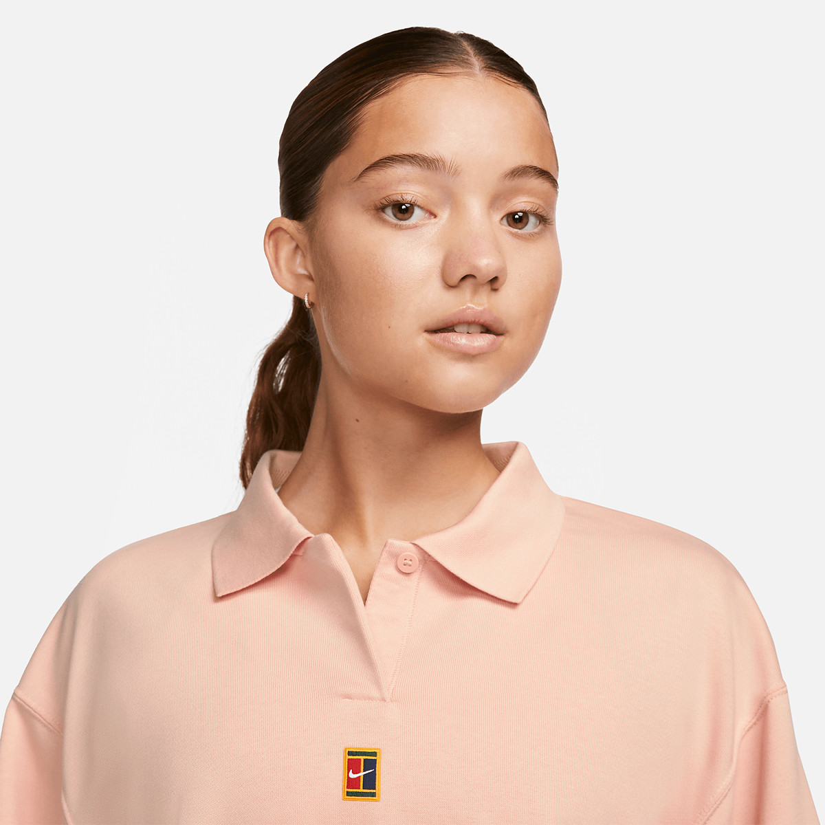 POLO NIKE FEMME DRI FIT HERITAGE MANCHES LONGUES NIKE Femme