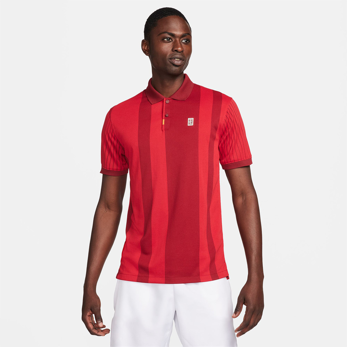 Polo nike rouge homme outlet