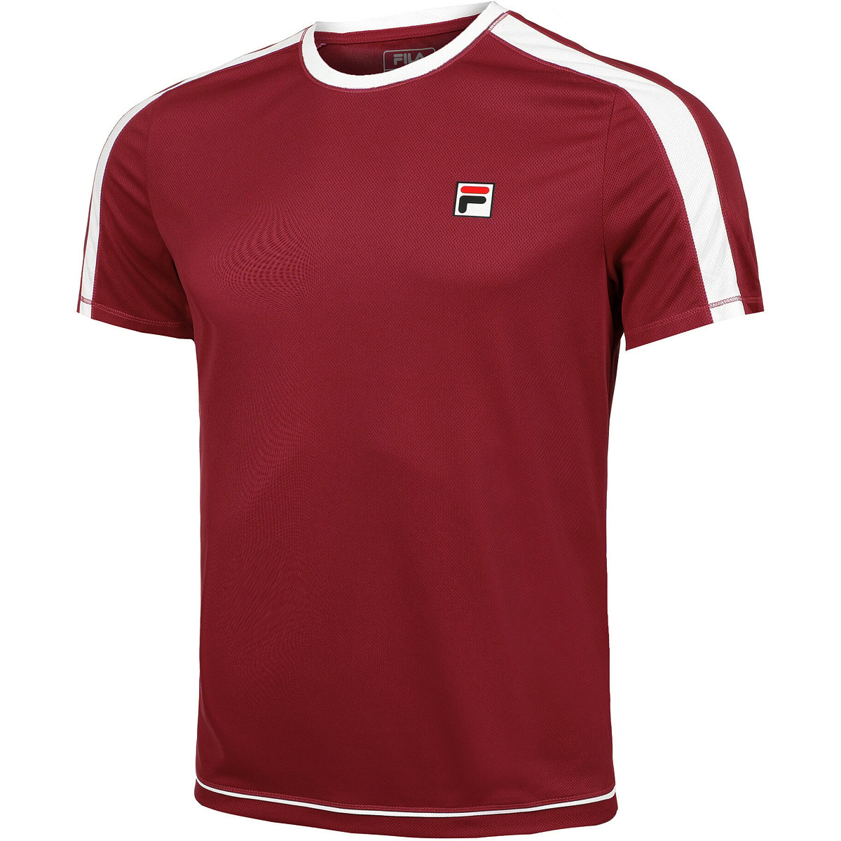 T shirt fila bordeaux hot sale
