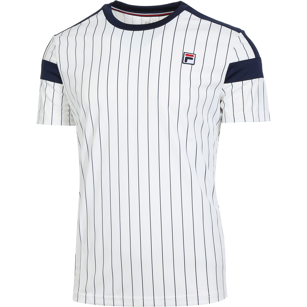 Tee shirt fila homme rayé clearance