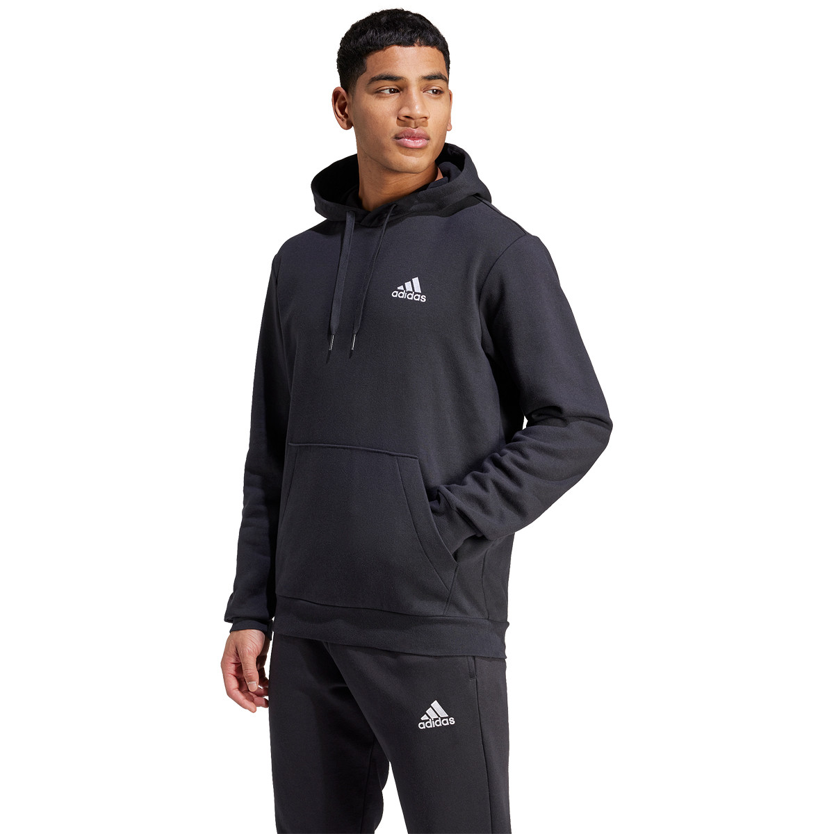 SWEAT ADIDAS FEELCOZY A CAPUCHE ADIDAS Homme Vetements Tennispro