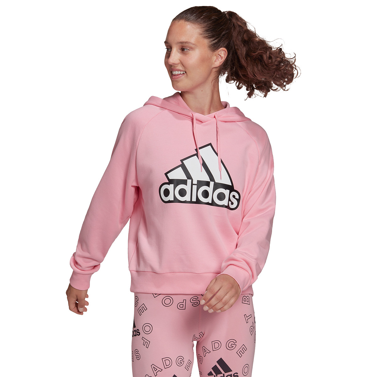 Sweat a new arrivals capuche adidas femme