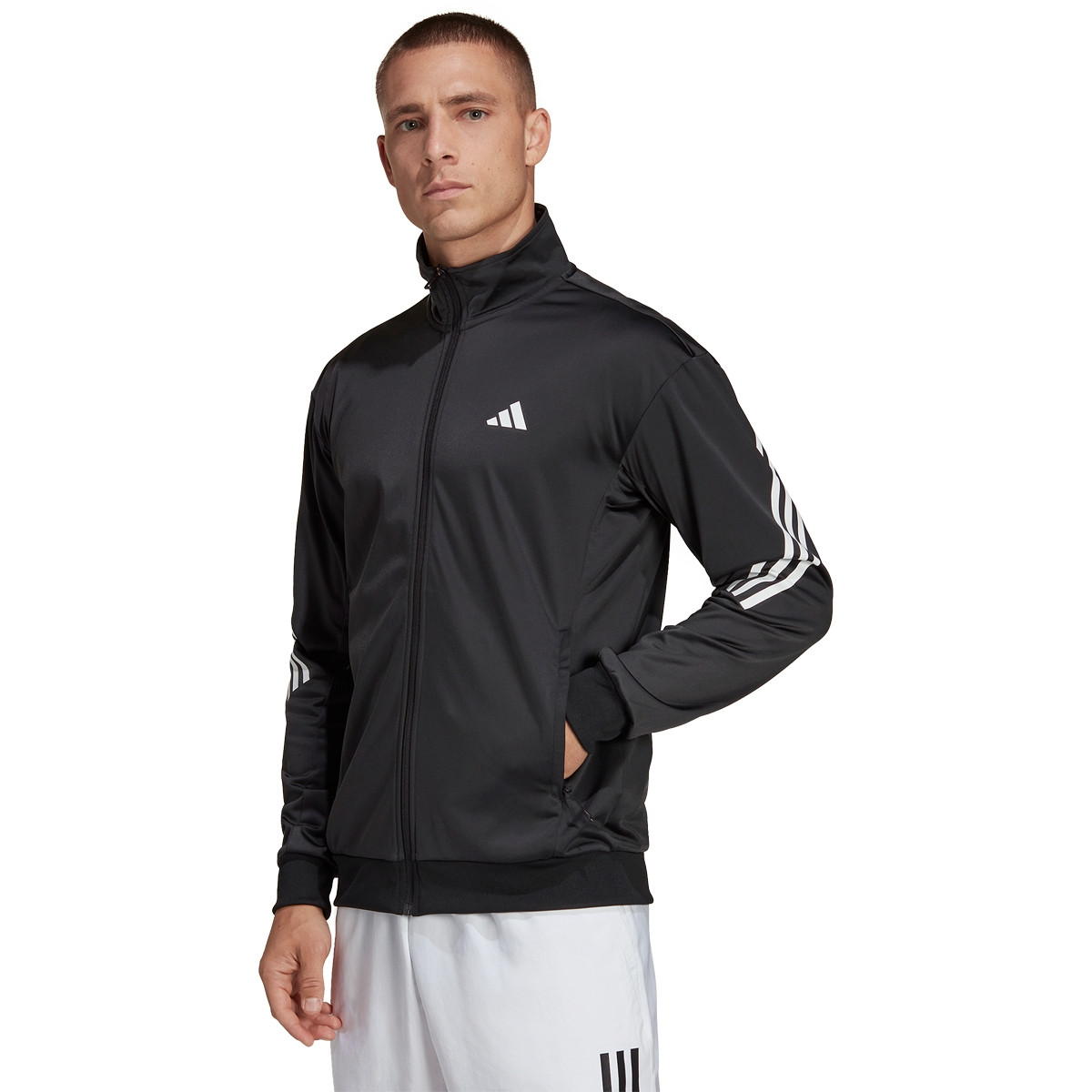 Veste De Survêtement Noir Adidas - Homme