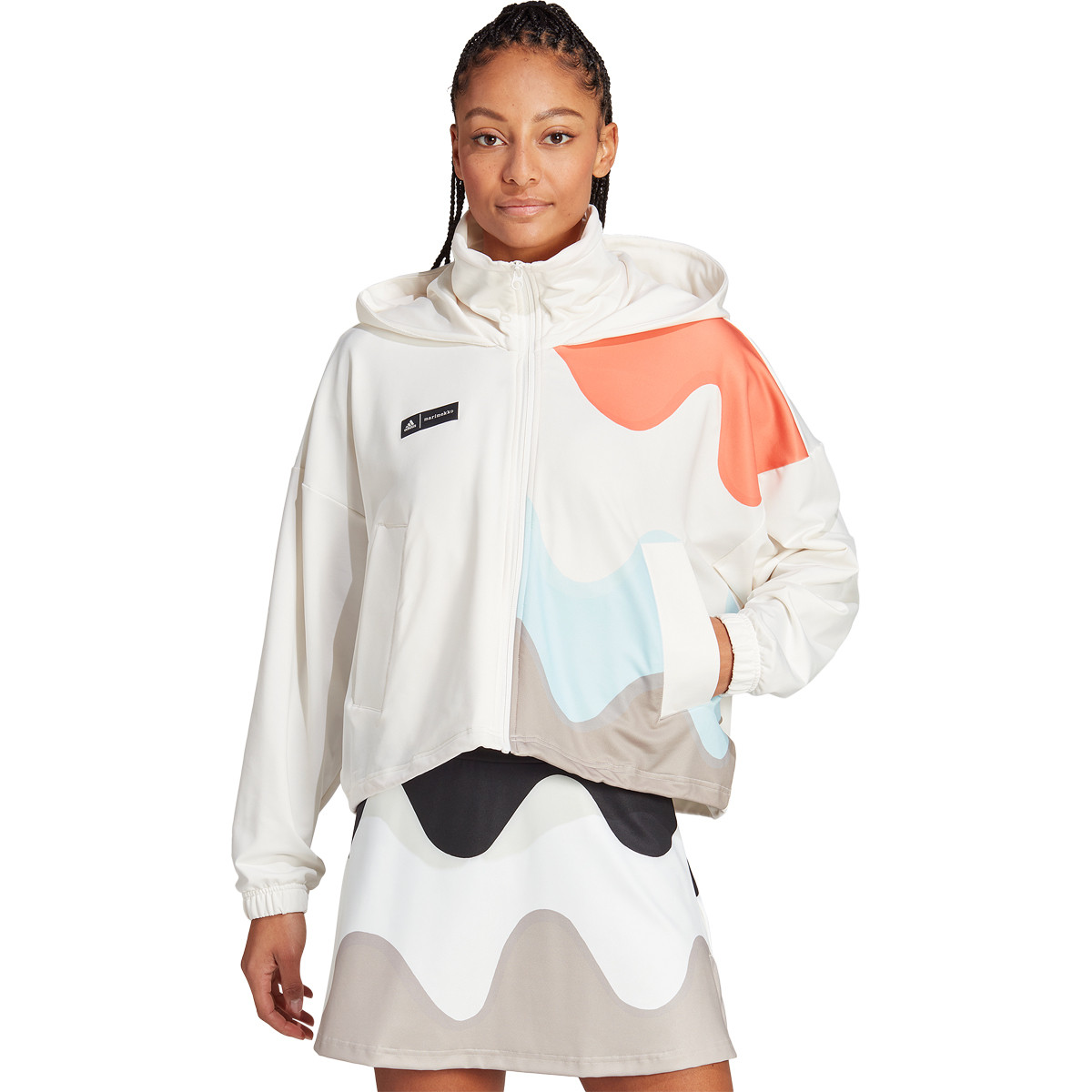 Veste adidas online femme capuche