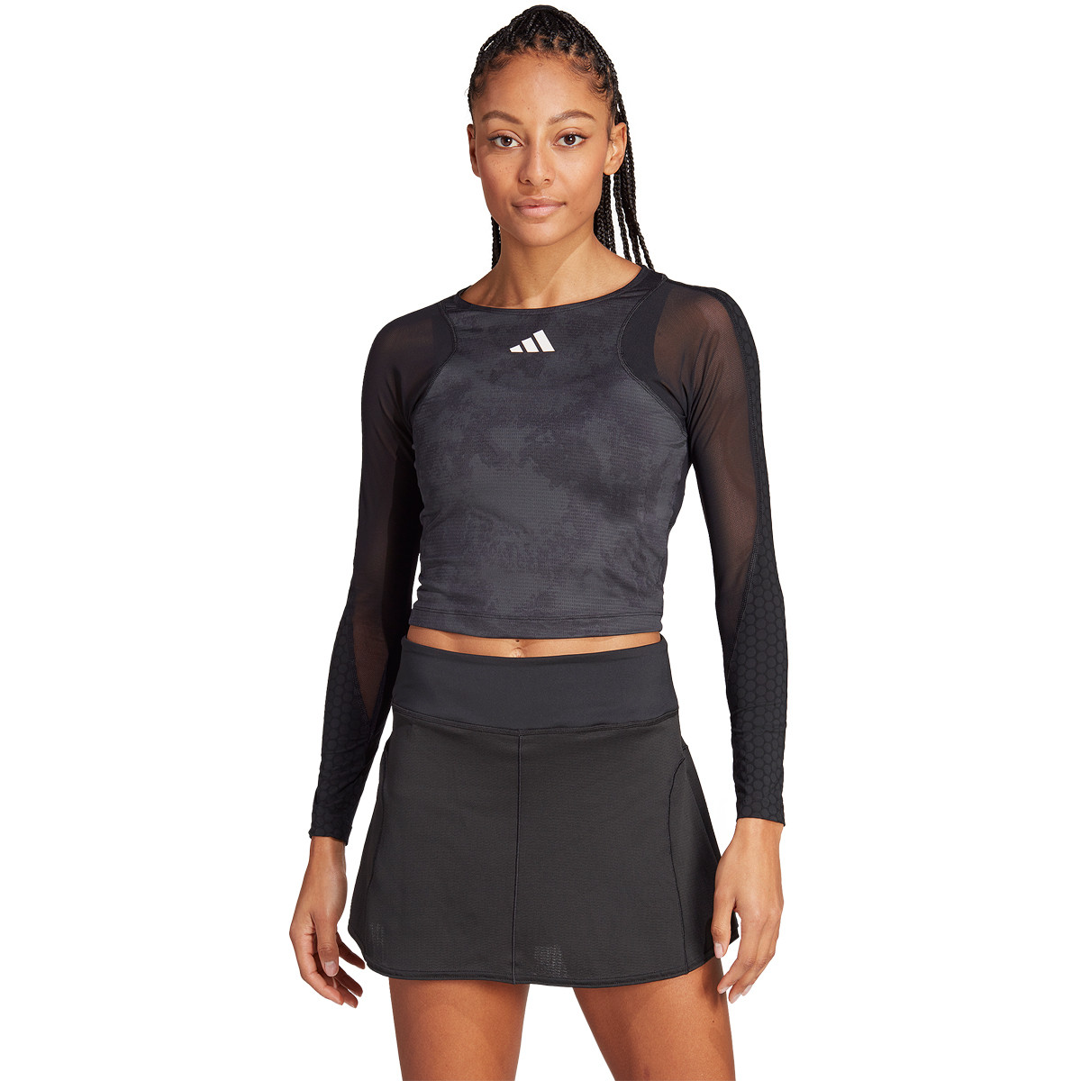 Tee shirt adidas femme crop top new arrivals