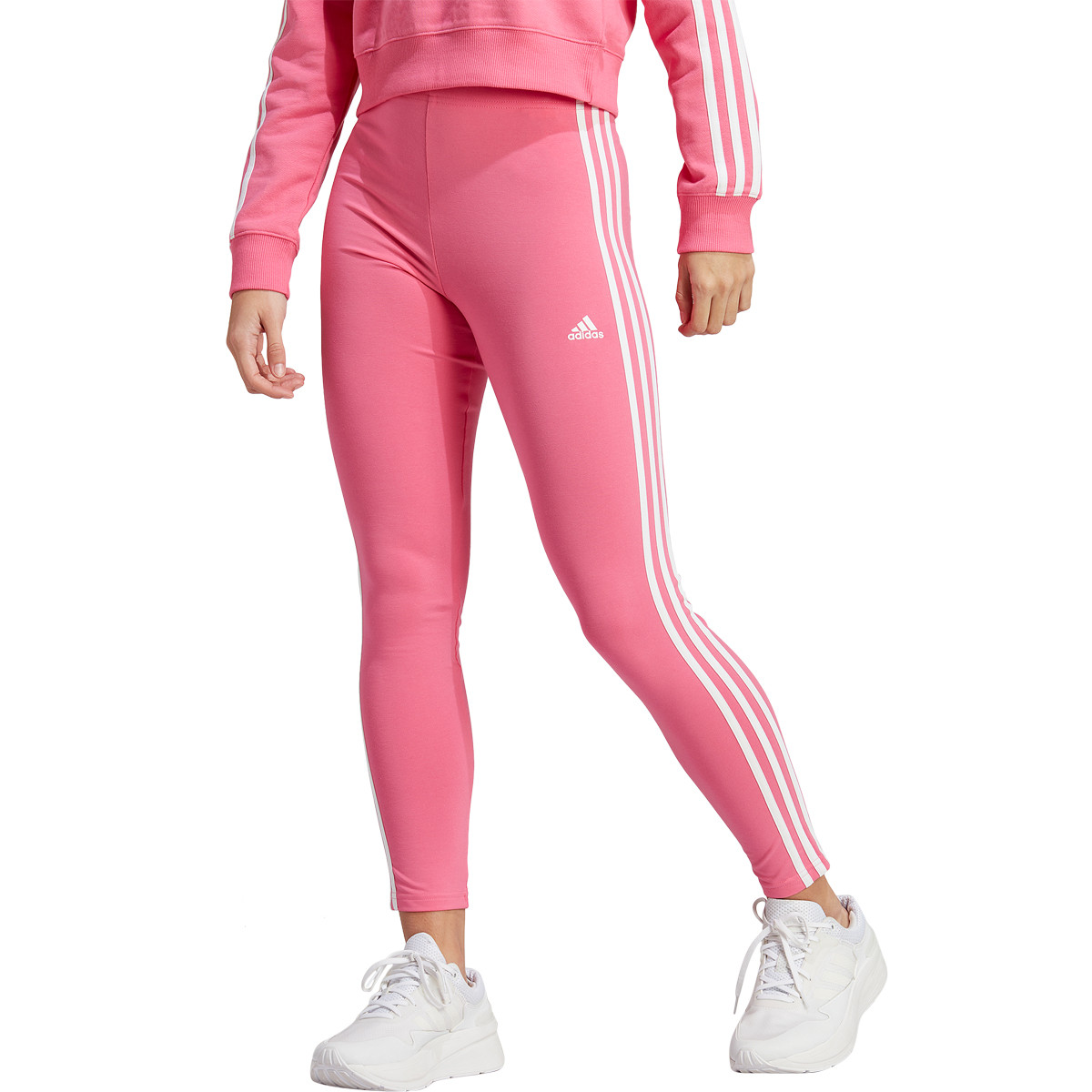 COLLANT ADIDAS FEMME 3S TAILLE HAUTE LG - ADIDAS - Femme - Vêtements