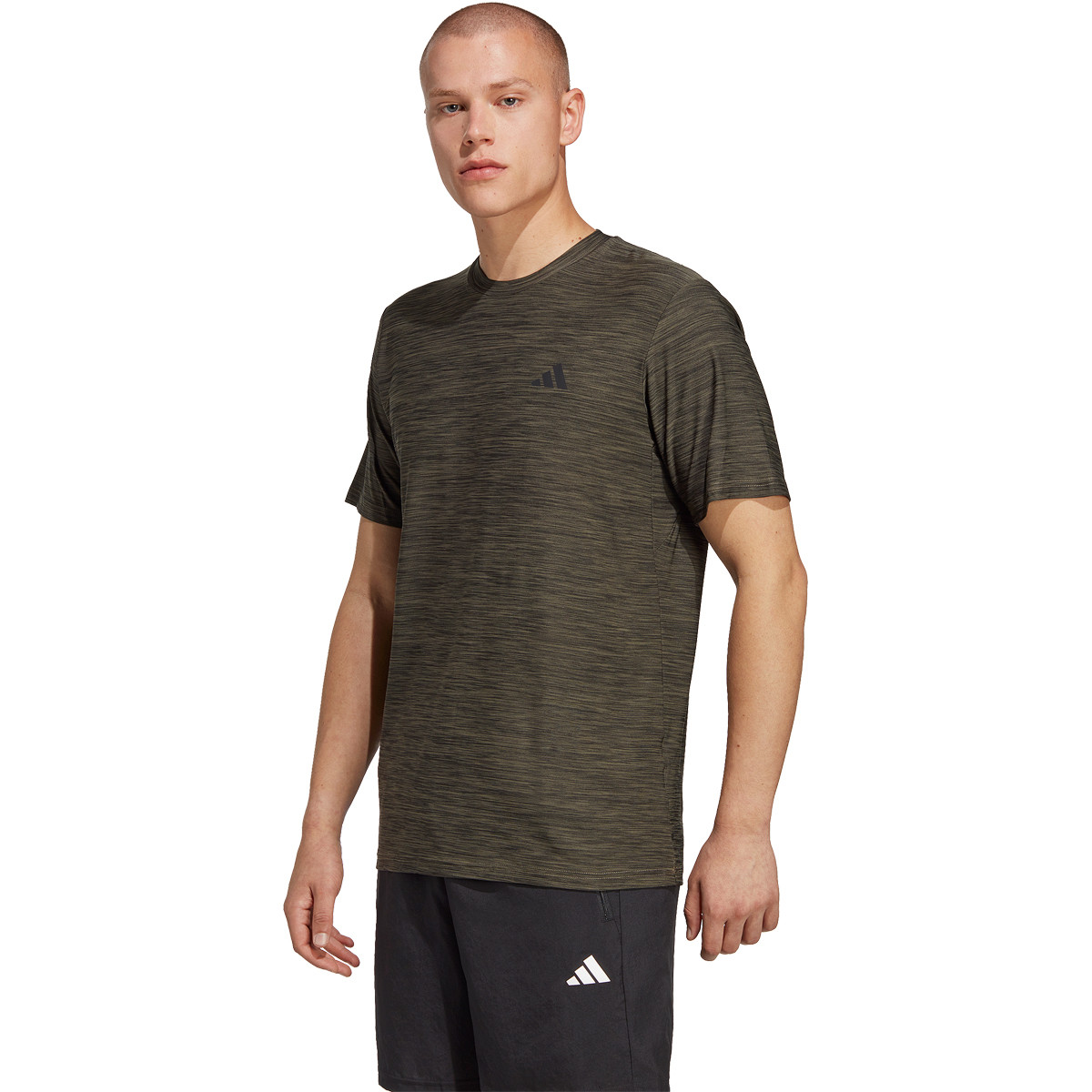 T shirt discount adidas kaki homme