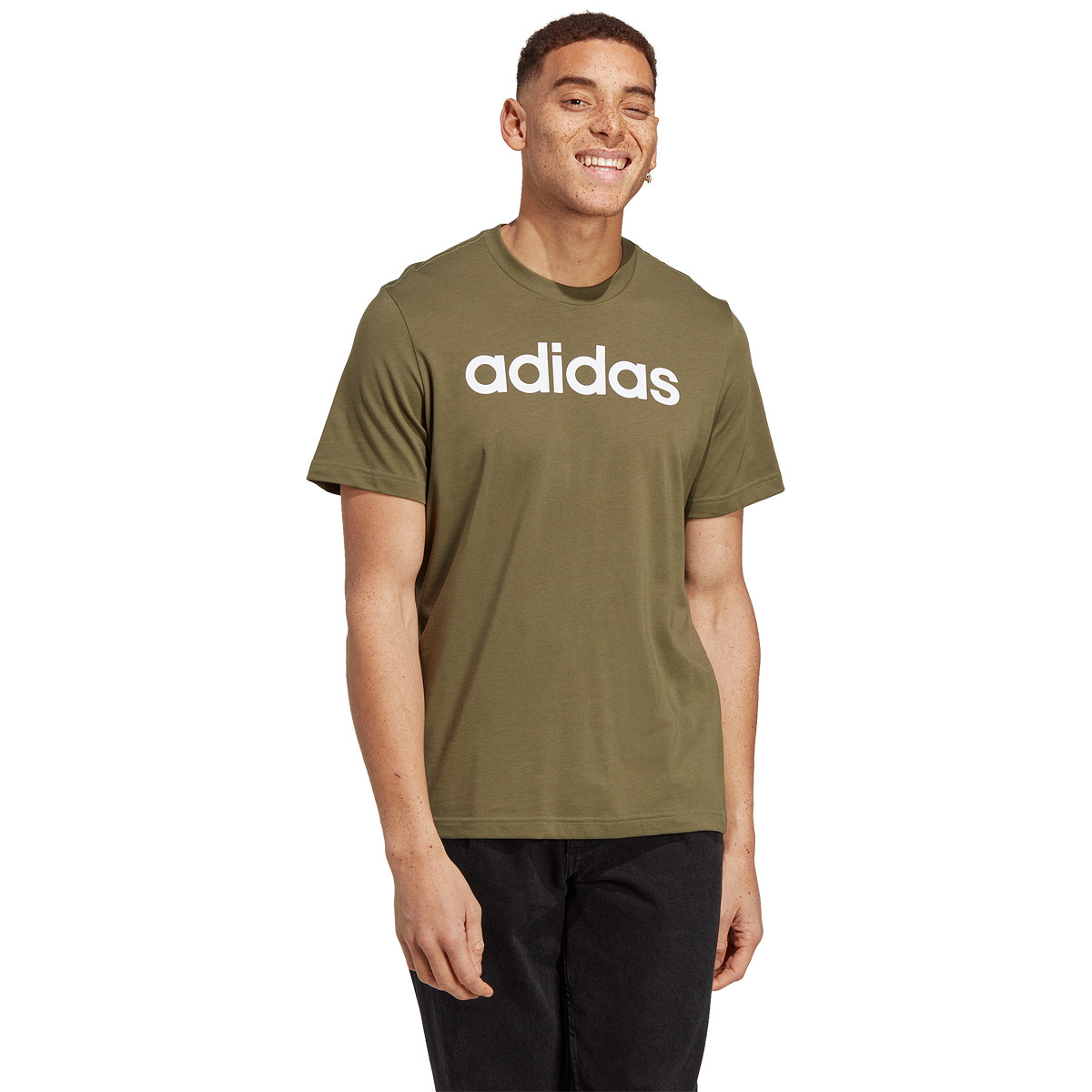 T shirt hotsell adidas kaki homme