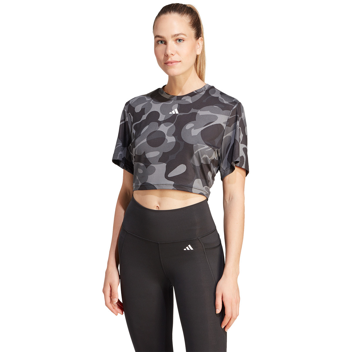 T shirt court adidas femme sale