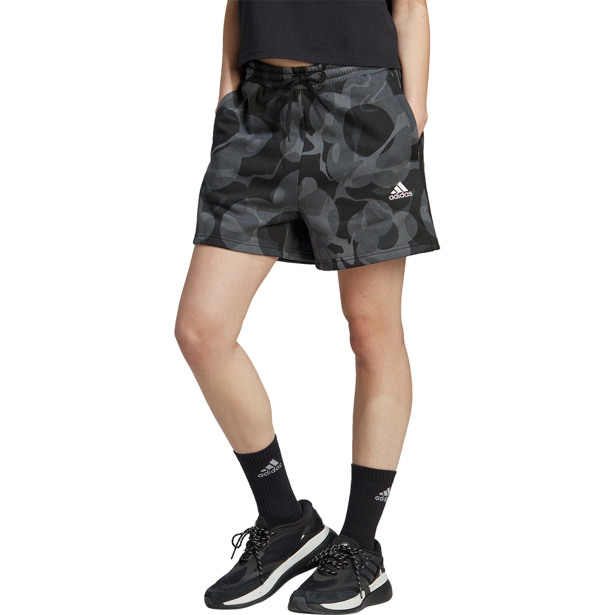 SHORT ADIDAS FEMME PRINT ADIDAS Femme V tements Tennispro
