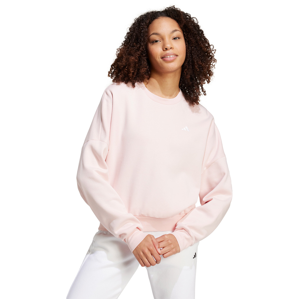 Sweat adidas blanc femme deals