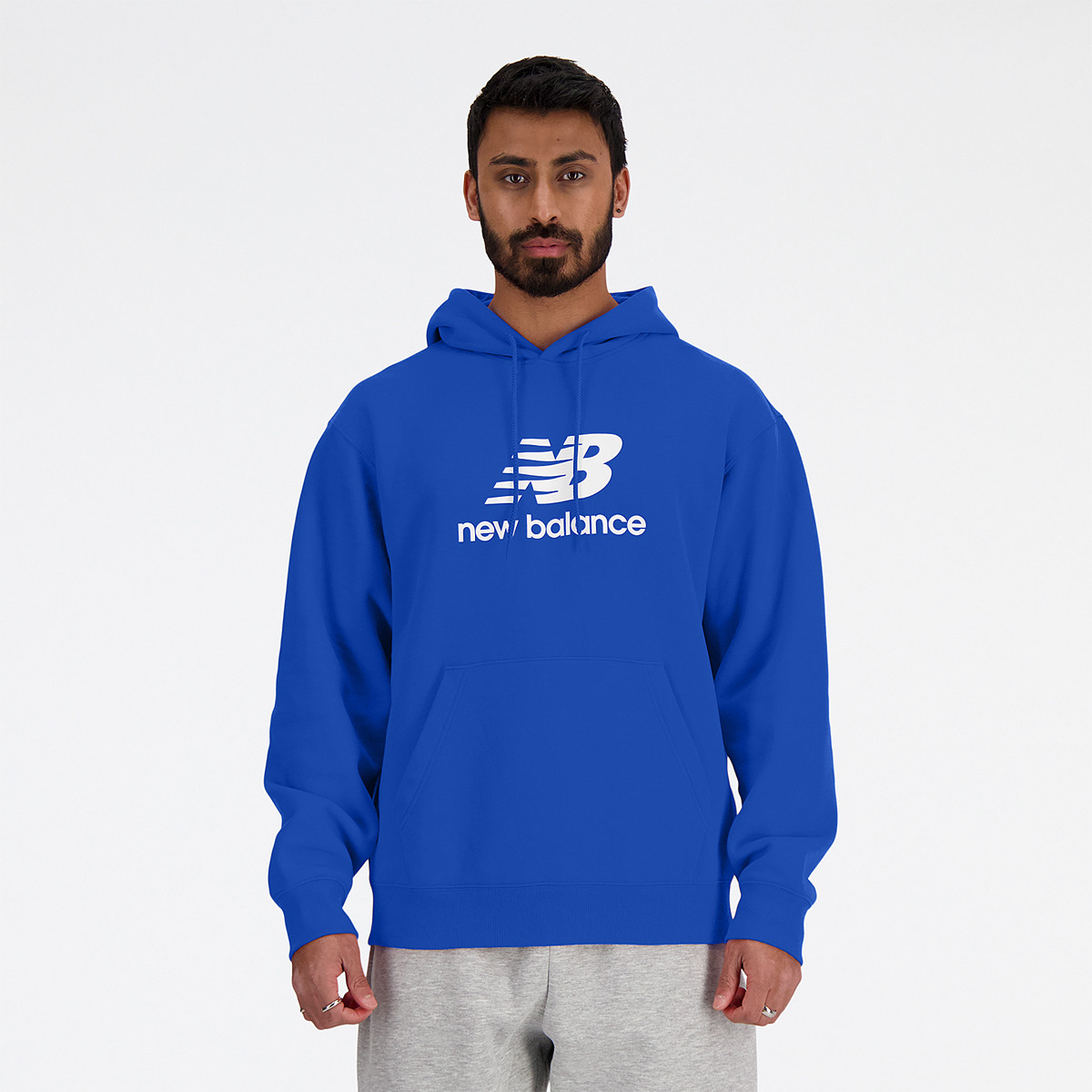 SWEAT NEW BALANCE ESSENTIAL LOGO A CAPUCHE NEW BALANCE Homme Vetements Tennispro