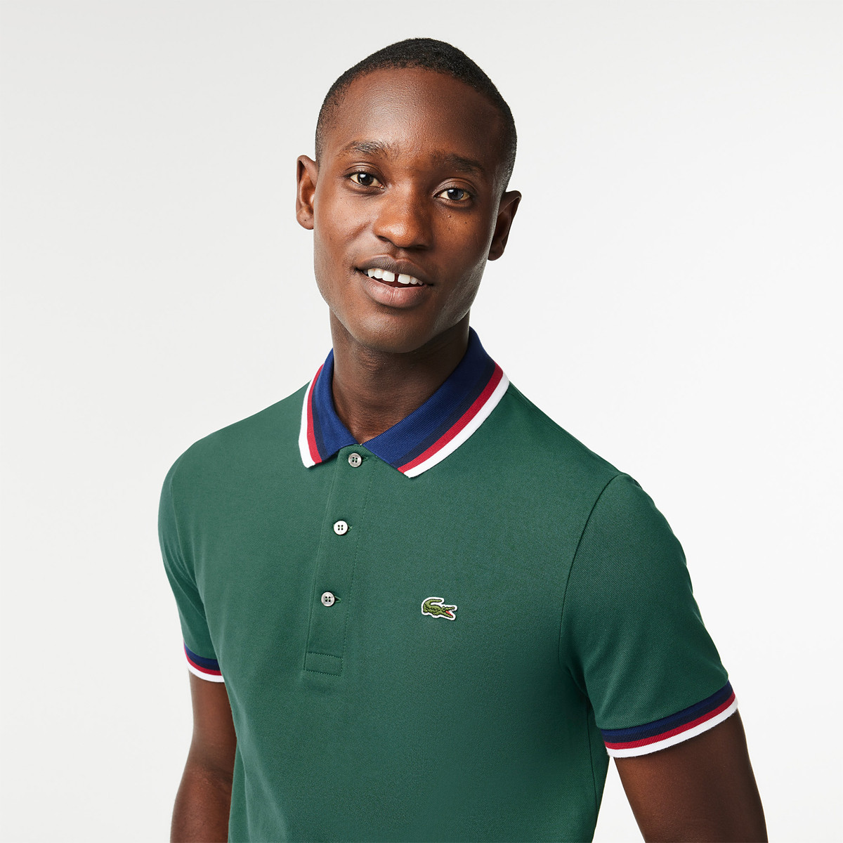 POLO LACOSTE MANCHES COURTES REGULAR - LACOSTE - Homme - Vêtements