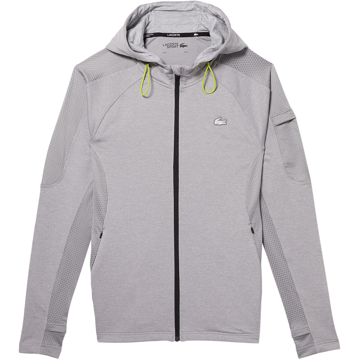 Lacoste sweat à capuche polar full zip discount homme