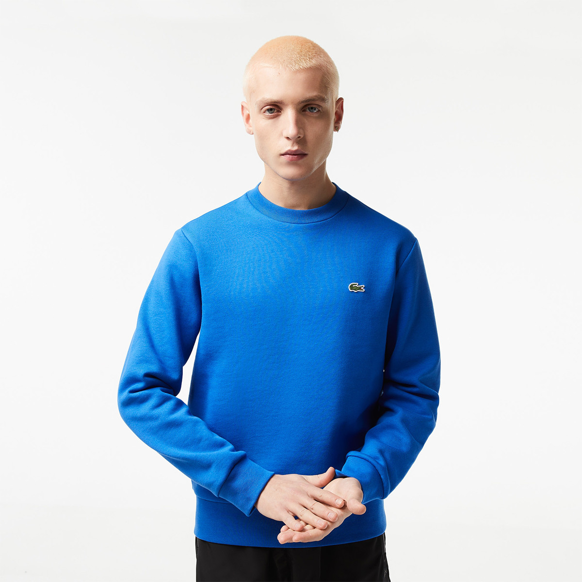 Sweat lacoste homme bleu online