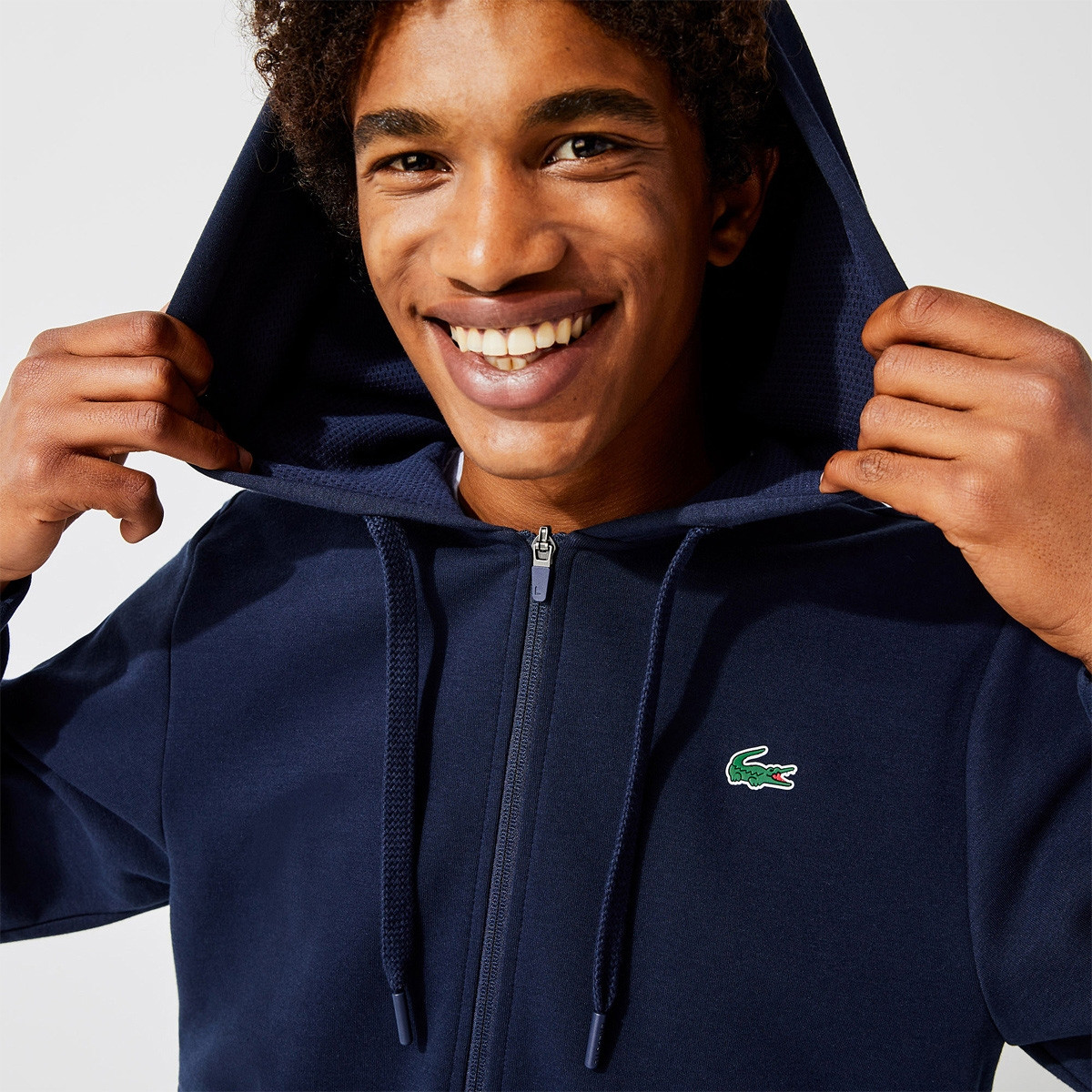 SWEAT LACOSTE A CAPUCHE FZ CORE PERRFORMANCE LACOSTE Homme