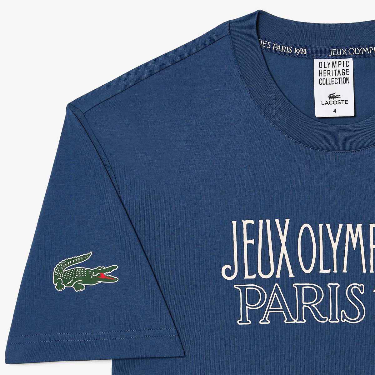 T SHIRT LACOSTE HERITAGE 1924 LACOSTE Homme Vetements Tennispro