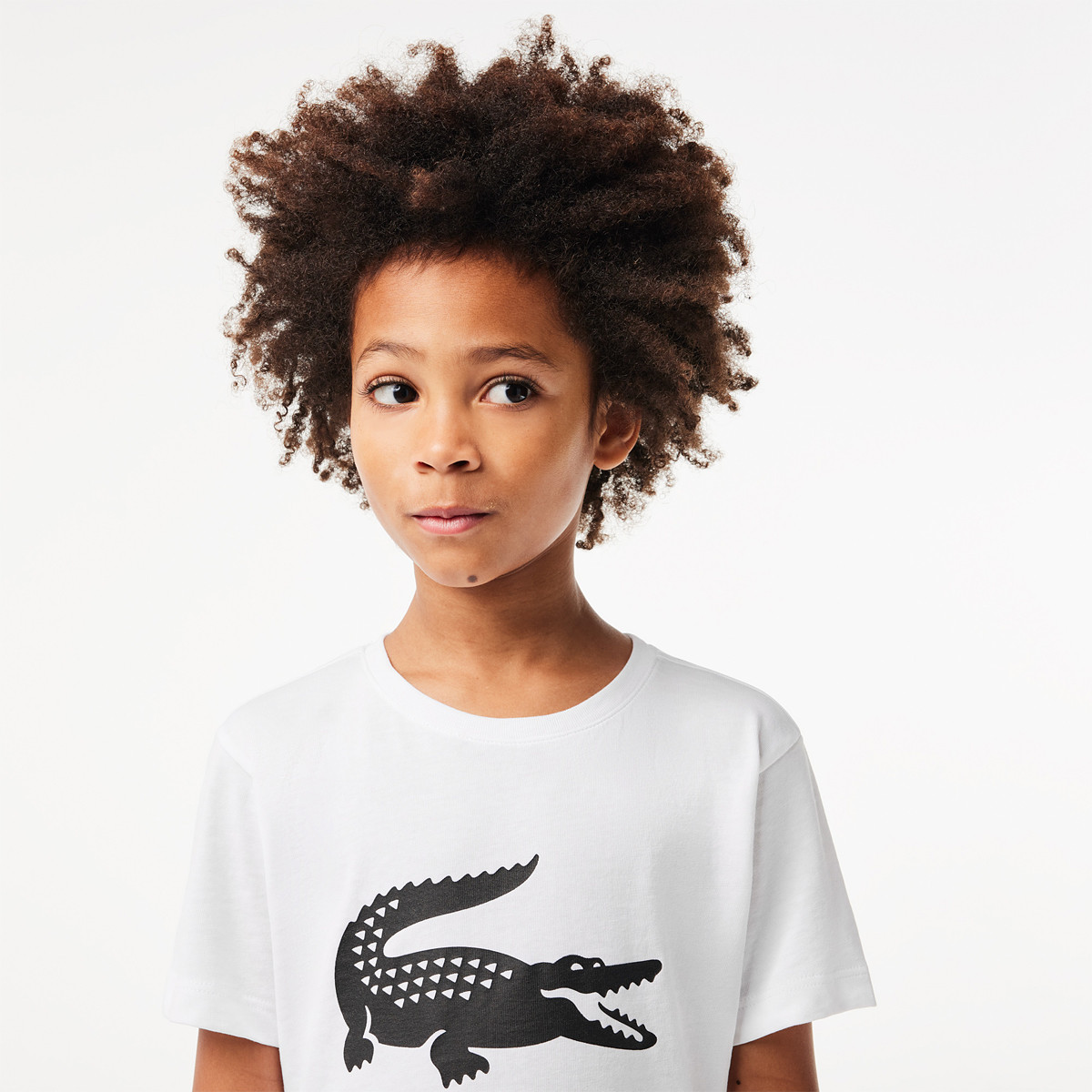 T SHIRT LACOSTE JUNIOR CROCO LACOSTE Junior Vetements Tennispro
