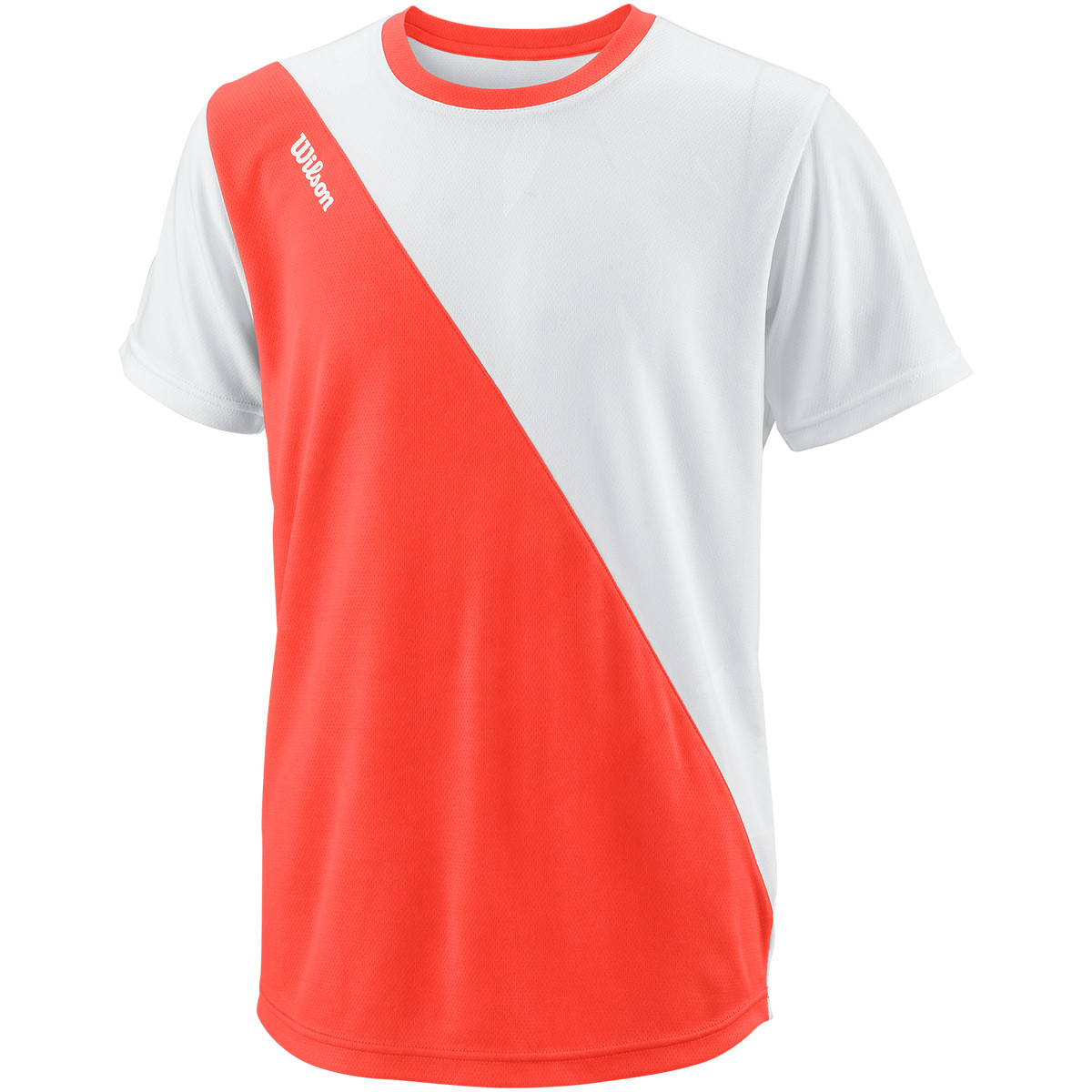 T SHIRT WILSON JUNIOR GARCON TEAM 2 ANGLE CREW WILSON Junior Vetements Tennispro