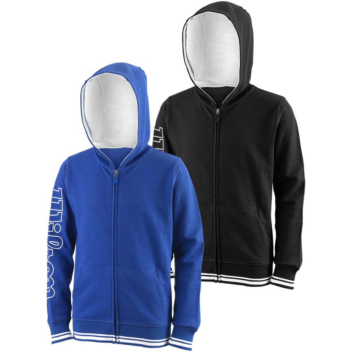 SWEAT WILSON JUNIOR TEAM 2 A CAPUCHE ZIPPE