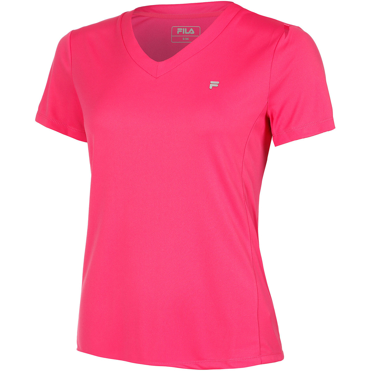 T shirt fila rose femme top