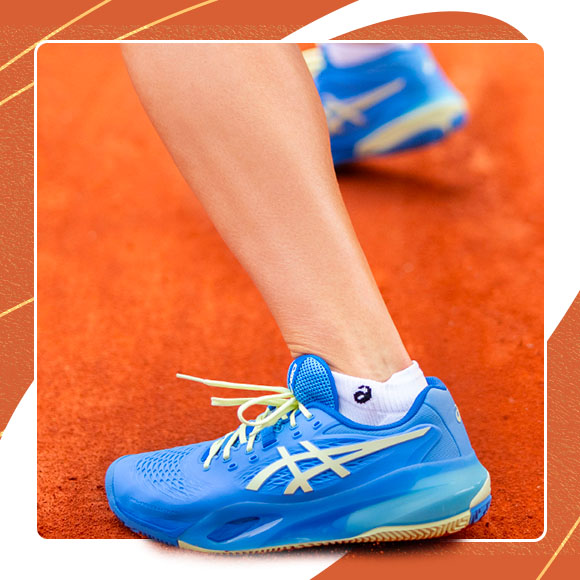Chaussures asics femme