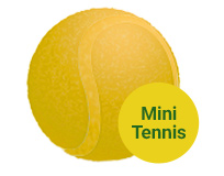 balle mini tennis