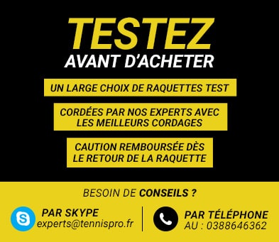Ban gamme raquette