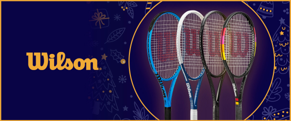 Nieuwe Wilson rackets