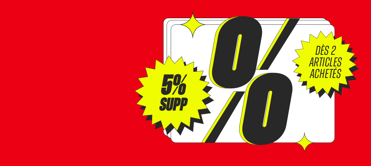 SOLDES | 5% de remise supplémentaire