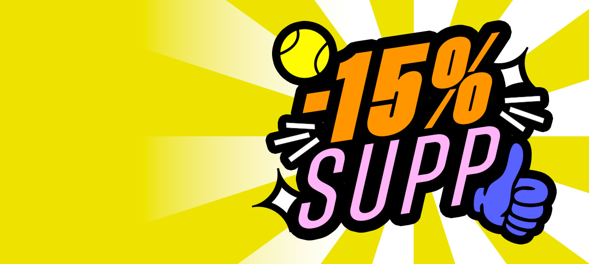 15% de remise supplémentaire
