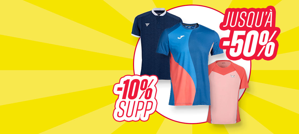 10% de remise supplémentaire & jusqu’à -50%