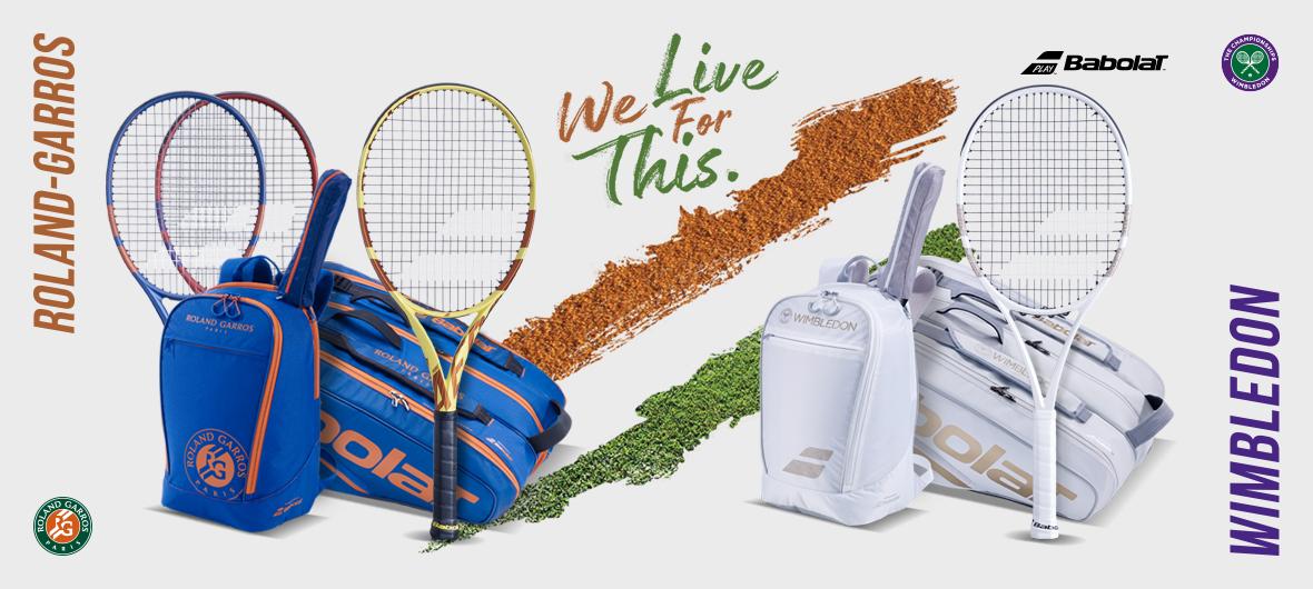 Babolat Roland Garros et Wimbledon